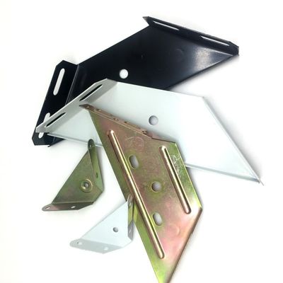 Brackets de montagem de parede de tubos de aço inoxidável para estampação de chaves de metal personalizadas