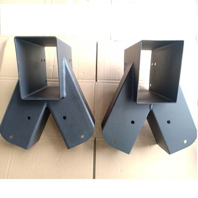 Bracket de canto de balanço de aço carbono para conjuntos de balanço de vigas quadradas e equipamentos de brinquedo para crianças