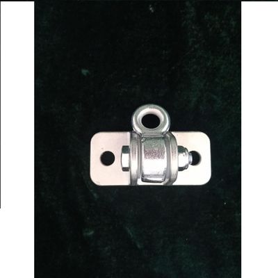 Bracket de canto de balanço de aço carbono para conjuntos de balanço de vigas quadradas e equipamentos de brinquedo para crianças