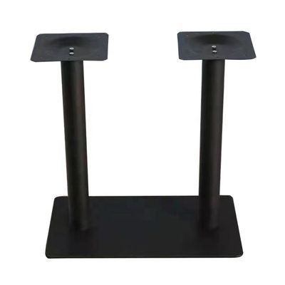 Suportes metálicos personalizados para o fundo da mesa para mesas de diferentes tamanhos e configurações