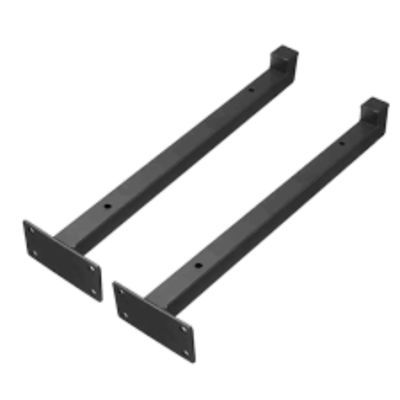 Brackets de prateleira montados em parede de aço personalizados com pedido do cliente a preços baixos