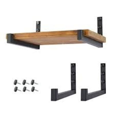 Brackets de prateleira montados em parede de aço personalizados para soluções de armazenamento personalizadas