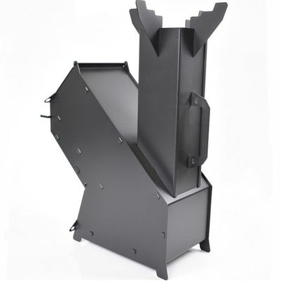 Itens de suporte Função de aço carbono personalizado fogão de foguete de madeira Pocket Rocket Deluxe Kit