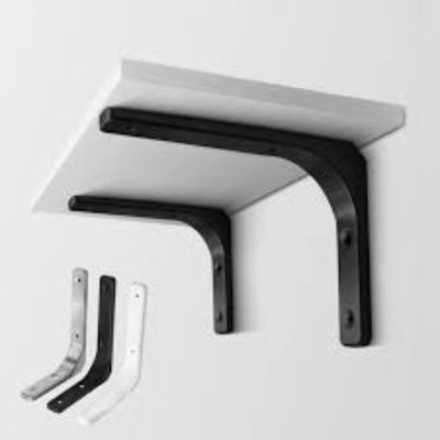 Brackets de prateleira de aço inoxidável ou latão personalizados montados na parede para inspeção interna