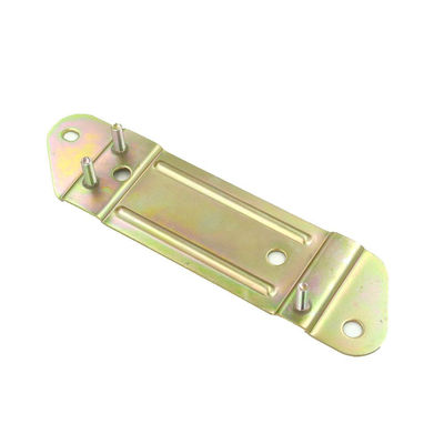 Fabricação personalizada de peças de estampagem de metal de precisão de logotipo personalizado para usos múltiplos