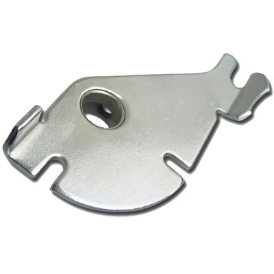 Fabricação personalizada de peças de estampagem de metal de precisão de logotipo personalizado para usos múltiplos