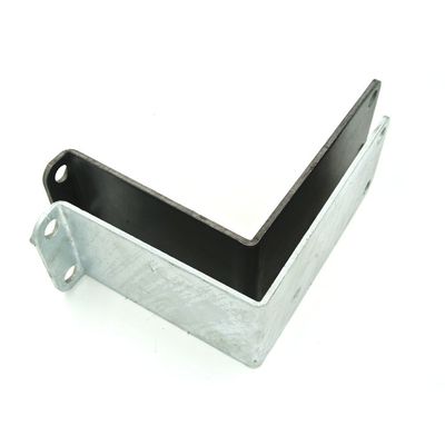 Fabricação sob medida de peças de aço carbono com suporte de dobra e corte de chapas metálicas