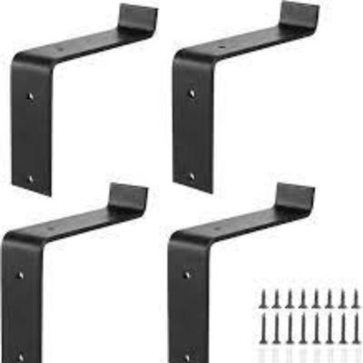Brackets de prateleira montados em parede de aço de tamanho personalizado com excelente a preços acessíveis