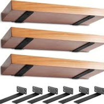 Brackets de prateleira montados em parede de aço personalizados acessíveis com inspeção interna