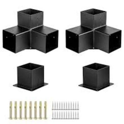 Kit de suportes de pergola de aço personalizado feito pela Nanfeng para e construção personalizada