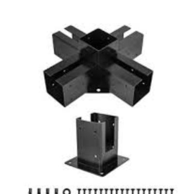 0.4-3mm espessura de aço Pergola Brackets Kit para requisitos personalizados por Nanfeng