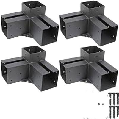 0.4-3mm espessura de aço Pergola Brackets Kit para requisitos personalizados por Nanfeng