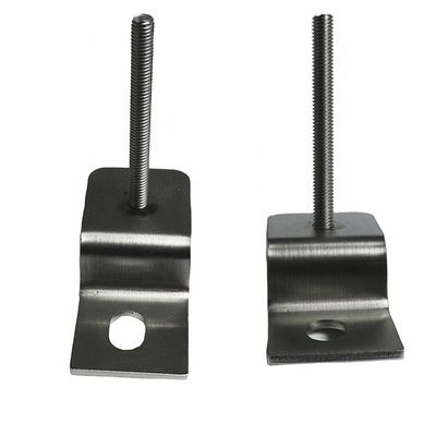 Aceitável Pequena Encomenda Nanfeng Customizado Estampagem Black Metal Bracket Serviço Personalizado
