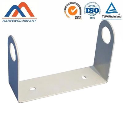 Fabricação de peças de hardware de estampação certificada ISO9001 2008 para dobra de aço personalizada