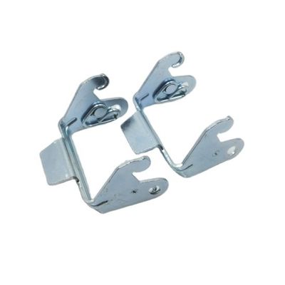 Q345B Soldadura Galvanizado Estampado Brackets elevador personalizado com ângulo de 90 graus
