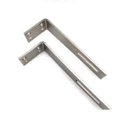 ISO9001 2008 Certificado Customizado L-Forma de aço Flat Angle Bracket para Cabinet Frame