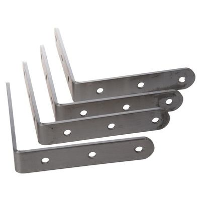 Dimensões personalizadas em forma de L Bracket de ângulo e correia para construção de madeira padrão personalizado