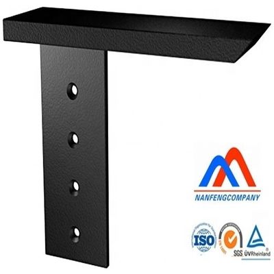Dimensões personalizadas em forma de L Bracket de ângulo e correia para construção de madeira padrão personalizado