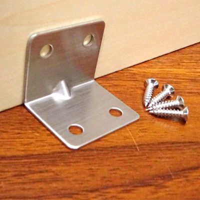 Brackets de canto de conector de madeira para bracket fixo Design personalizado Qualquer escolha de cor