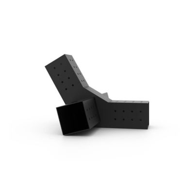 Metal personalizado 3-Way Extensão Corner Bracket para vigas de madeira Gazebo Pergola Kit