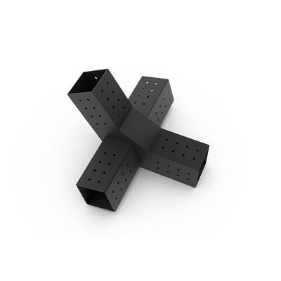 Logotipo personalizado Pergola Kit com Corner Base Bracket e Wood Beams Connector 290g