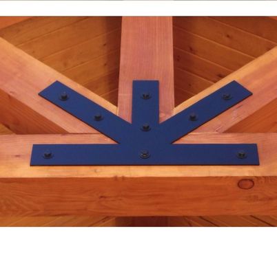 0.4-3mm Espessura Conector de madeira personalizado Joist Hanger com revestimento em pó