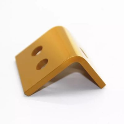 0.4-3mm espessura Custom galvanizado de aço estampagem bracket de canto para montagem fixa