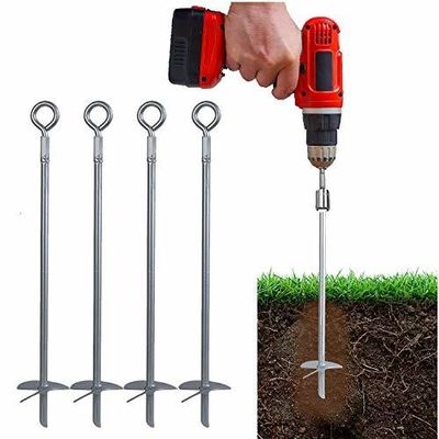 Peças sob medida de corte de terra de OEM Anchor Anchor espiral para aplicações agrícolas