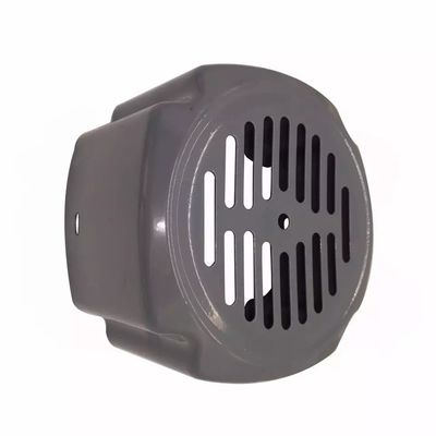 Partes de dobra de chapa metálica sob medida para cobertura de ventilador de motor, processadas por corte a laser