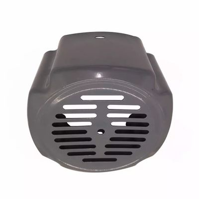 Partes de dobra de chapa metálica sob medida para cobertura de ventilador de motor, processadas por corte a laser