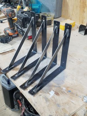 Suporte de parede de latão customizado OEM para prateleira e processo de estampagem por Nanfeng