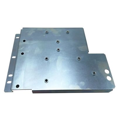 Processo de dobra de parte de estampação de cercado e design de personalização de metal de aço anodizado
