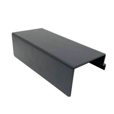 Processo de dobra de parte de estampação de cercado e design de personalização de metal de aço anodizado