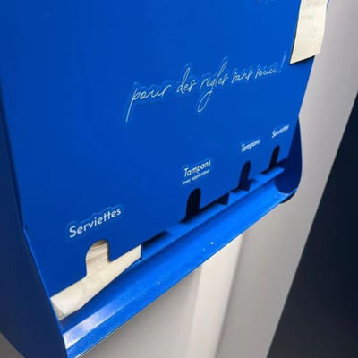 Dispensador de almofadas de revestimento de pó de alumínio personalizado com pequena encomenda e opção de personalização