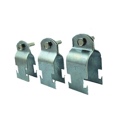 Grampos de tubos metálicos de aço inoxidável personalizados para aplicações industriais