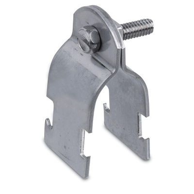 Grampos de tubos de aço inoxidável de metal galvanizado personalizados para desempenho duradouro