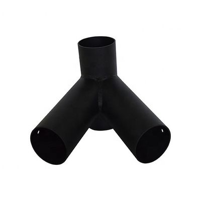 Peças metálicas soldadas sob medida de precisão para estruturas de canto de lâmpadas de rua e espessura de 1 mm-5 mm