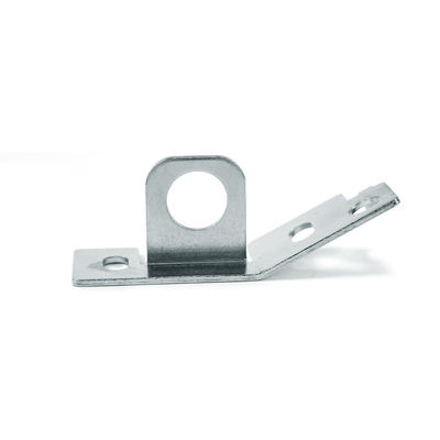 Peças de estampação de chapas de metal galvanizadas personalizadas para a indústria de infraestrutura