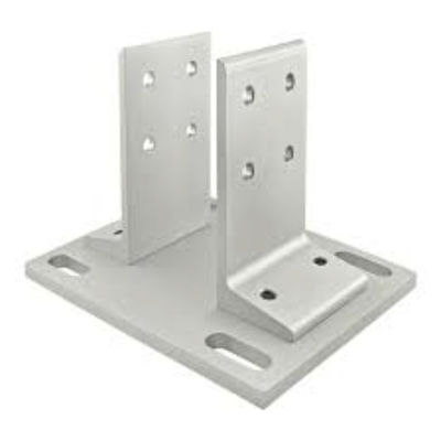 Placa base de montagem de piso de aço e aço inoxidável personalizada para peças de estampagem OEM ODM