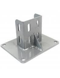 Placa base de montagem de piso de aço e aço inoxidável personalizada para peças de estampagem OEM ODM