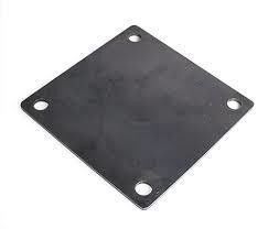 Máquinas de estampação de metais Placas de base retas de aço inoxidável personalizadas para móveis