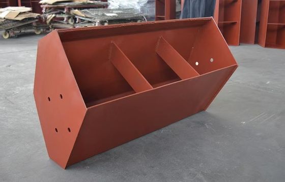 Concha de metal de balde soldado, de construção personalizada, para a indústria pesada Outros