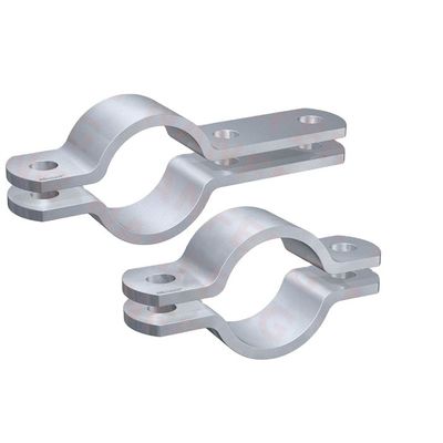 Clamps de mangueira de aço e aço inoxidável fabricados para aplicações industriais