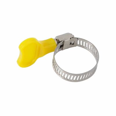 Clamps de mangueira de aço e aço inoxidável fabricados para aplicações industriais