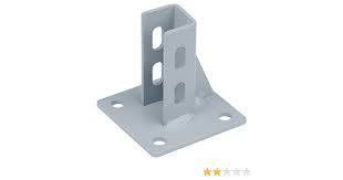 Placa de base de montagem de piso de aço inoxidável de trabalho pesado personalizado a preços acessíveis