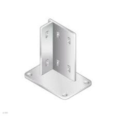 Materiais primários Piso de aço inoxidável Placa de base de montagem para necessidades OEM ODM acessíveis