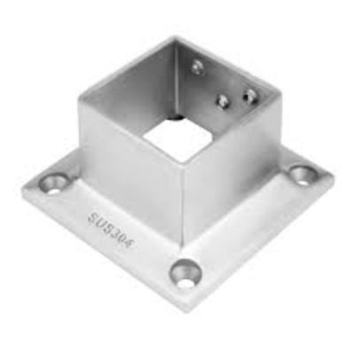 Materiais primários Piso de aço inoxidável Placa de base de montagem para necessidades OEM ODM acessíveis