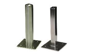Placa de base de montagem de piso de aço e aço inoxidável acessível para peças de estampagem OEM ODM