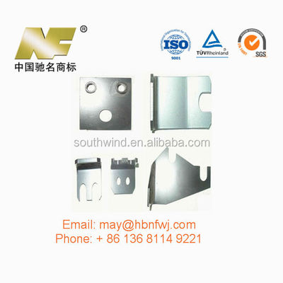 Pequenas encomendas aceitas Nanfeng Peças de chapa de metal personalizadas com revestimento Dacromet