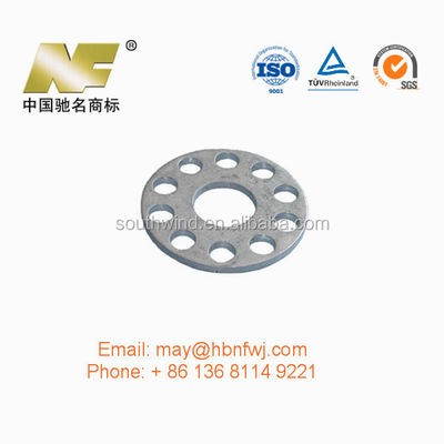 Pequenas encomendas aceitas Nanfeng Peças de chapa de metal personalizadas com revestimento Dacromet